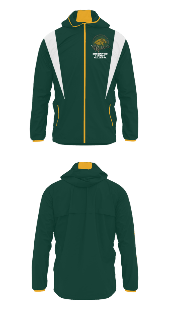 Windbreaker, Southeastern Randolph Middle School, Spirit Store, Teamtime, Team time, sublimation, custom sports apparel, team uniforms, spirit wear, spiritwear, sports uniforms, custom shirts, team store, custom team store, fundraiser sports, apparel fundraiser