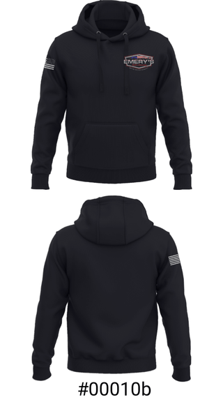 Hoodie, Emery’s Gutter Cleaning, , Teamtime, Team time, sublimation, custom sports apparel, team uniforms, spirit wear, spiritwear, sports uniforms, custom shirts, team store, custom team store, fundraiser sports, apparel fundraiser