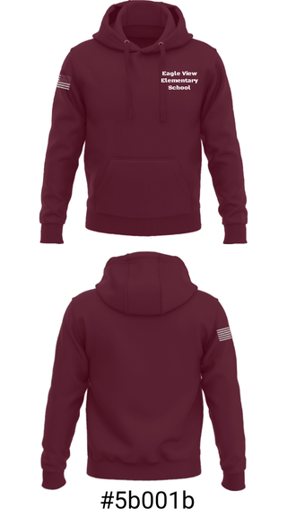 Hoodie, Eagle View Elementary School, Spirit Store, Teamtime, Team time, sublimation, custom sports apparel, team uniforms, spirit wear, spiritwear, sports uniforms, custom shirts, team store, custom team store, fundraiser sports, apparel fundraiser