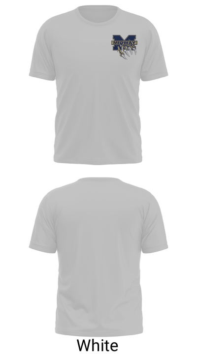 Midway Wolverines 62369449 Short Sleeve Performance Shirt - 5