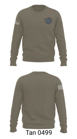 Crew Neck Sweatshirt, , Army, Teamtime, Team time, sublimation, custom sports apparel, team uniforms, spirit wear, spiritwear, sports uniforms, custom shirts, team store, custom team store, fundraiser sports, apparel fundraiser
