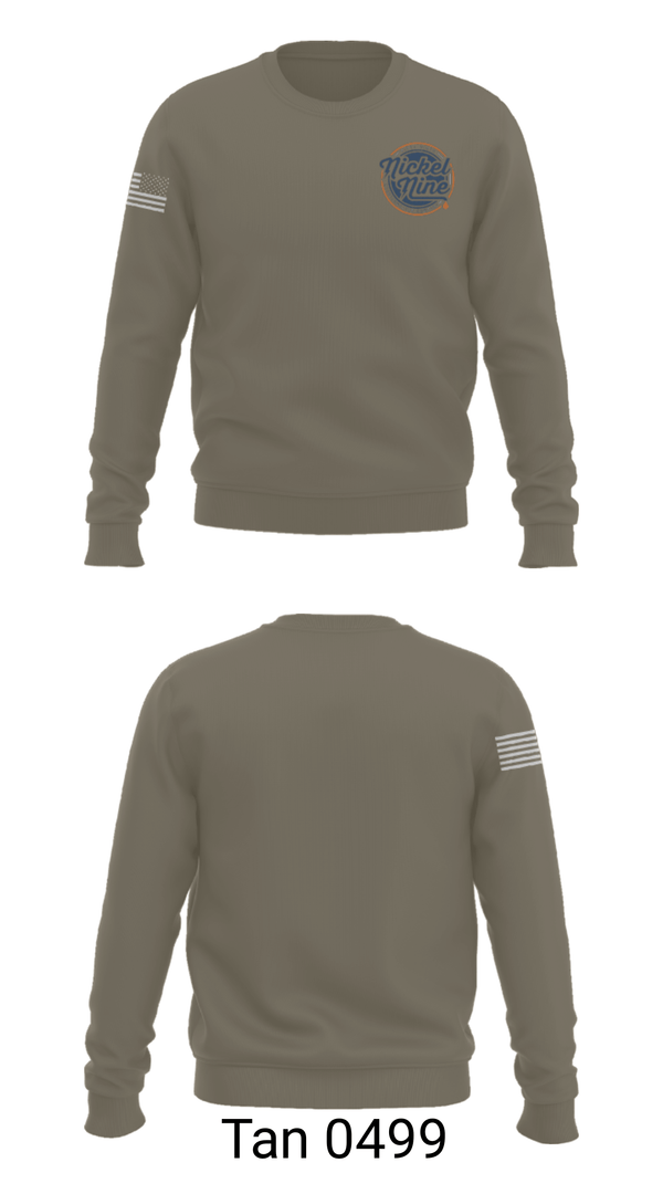 Crew Neck Sweatshirt, , Army, Teamtime, Team time, sublimation, custom sports apparel, team uniforms, spirit wear, spiritwear, sports uniforms, custom shirts, team store, custom team store, fundraiser sports, apparel fundraiser