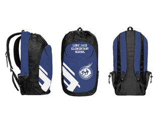 Gear Bag, Lone Jack Elementary School, Spirit Store, Teamtime, Team time, sublimation, custom sports apparel, team uniforms, spirit wear, spiritwear, sports uniforms, custom shirts, team store, custom team store, fundraiser sports, apparel fundraiser
