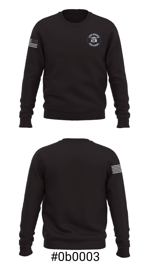 Crew Neck Sweatshirt, Lake Norman High School, Spirit Store, Teamtime, Team time, sublimation, custom sports apparel, team uniforms, spirit wear, spiritwear, sports uniforms, custom shirts, team store, custom team store, fundraiser sports, apparel fundraiser