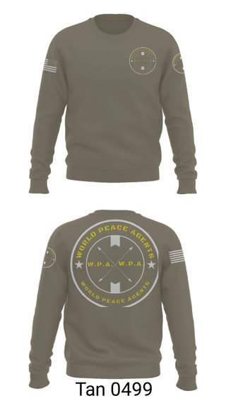 Crew Neck Sweatshirt, , Army, Teamtime, Team time, sublimation, custom sports apparel, team uniforms, spirit wear, spiritwear, sports uniforms, custom shirts, team store, custom team store, fundraiser sports, apparel fundraiser