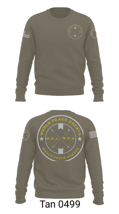 WPA 1st Infantry 46853550 Crew Neck Sweatshirt - 34