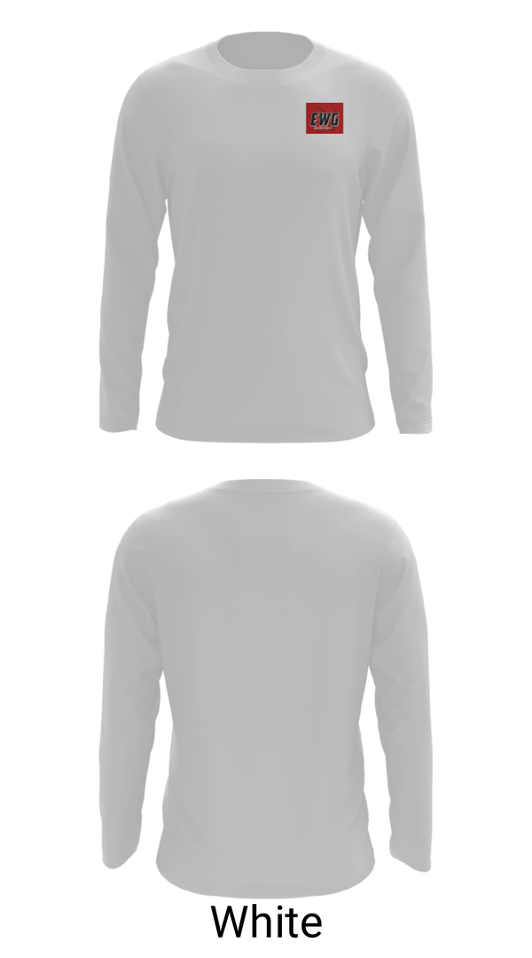 Long Sleeve Performance Shirt, EWG Youth Hoops, Men's Basketball, Teamtime, Team time, sublimation, custom sports apparel, team uniforms, spirit wear, spiritwear, sports uniforms, custom shirts, team store, custom team store, fundraiser sports, apparel fundraiser