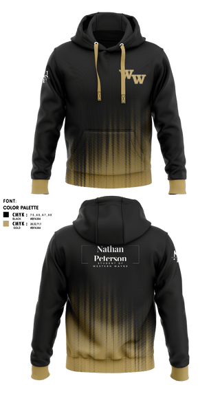 Hoodie, Student of Western Wayne, , Teamtime, Team time, sublimation, custom sports apparel, team uniforms, spirit wear, spiritwear, sports uniforms, custom shirts, team store, custom team store, fundraiser sports, apparel fundraiser