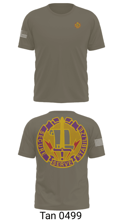 405th Civil Affairs Battalion 83178840 Short Sleeve Performance Shirt - 6