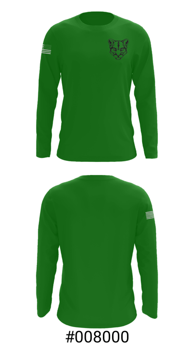 Trego School 76069532 Long Sleeve Performance Shirt - 18