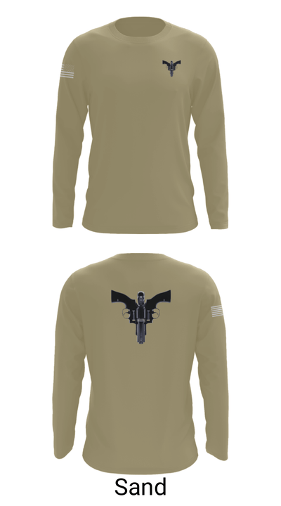 Tres Amigos 56993355 Long Sleeve Performance Shirt - 43