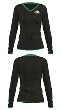 Jasper R-5 High School Basketball 48187639 Women's Long Sleeve V-neck Shirt - 34