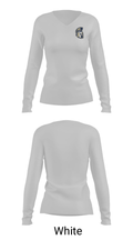 Smithfield-Selma High School 78186142 Women's Long Sleeve V-neck Shirt - 6