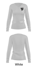 West Prairie Senior High School Basketball 90444725 Women's Long Sleeve V-neck Shirt - 6