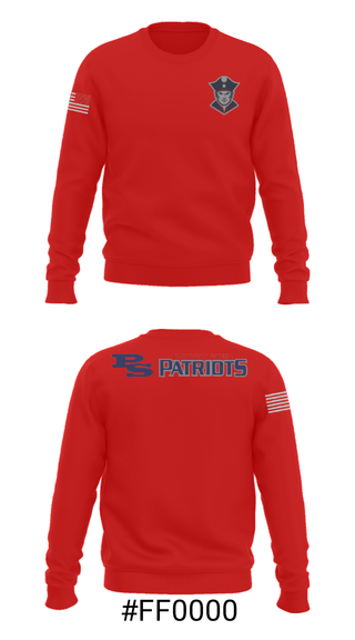 Crew Neck Sweatshirt, Parkway South High School Wrestling, Wrestling, Teamtime, Team time, sublimation, custom sports apparel, team uniforms, spirit wear, spiritwear, sports uniforms, custom shirts, team store, custom team store, fundraiser sports, apparel fundraiser