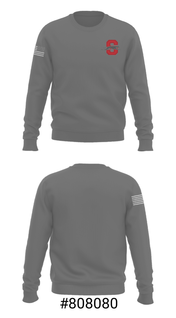 Crew Neck Sweatshirt, Shelby Senior High School Bowling, Bowling, Teamtime, Team time, sublimation, custom sports apparel, team uniforms, spirit wear, spiritwear, sports uniforms, custom shirts, team store, custom team store, fundraiser sports, apparel fundraiser