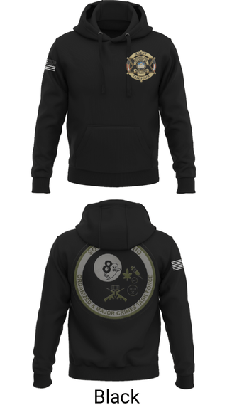 Hoodie, Southern Ohio Organized and Major Crimes Task Force, Police, Teamtime, Team time, sublimation, custom sports apparel, team uniforms, spirit wear, spiritwear, sports uniforms, custom shirts, team store, custom team store, fundraiser sports, apparel fundraiser