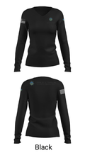 464 Med. Co. (DS) 94227357 Women's Long Sleeve V-neck Shirt - 13