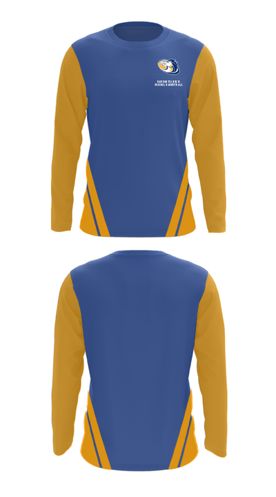 Sahuarita High School Basketball 28858390 Long Sleeve Performance Shirt - 25