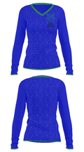 Reitz Memorial High School 97796056 Women's Long Sleeve V-neck Shirt - 33