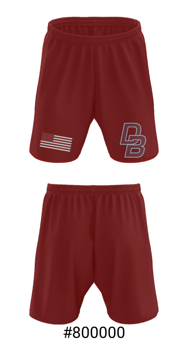 Athletic Shorts With Pockets, Don Bosco Preparatory High School Basketball, Men's Basketball, Teamtime, Team time, sublimation, custom sports apparel, team uniforms, spirit wear, spiritwear, sports uniforms, custom shirts, team store, custom team store, fundraiser sports, apparel fundraiser