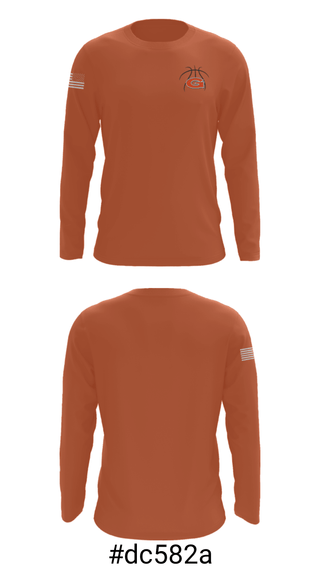 Long Sleeve Performance Shirt, Glenwood, Men's Basketball, Teamtime, Team time, sublimation, custom sports apparel, team uniforms, spirit wear, spiritwear, sports uniforms, custom shirts, team store, custom team store, fundraiser sports, apparel fundraiser