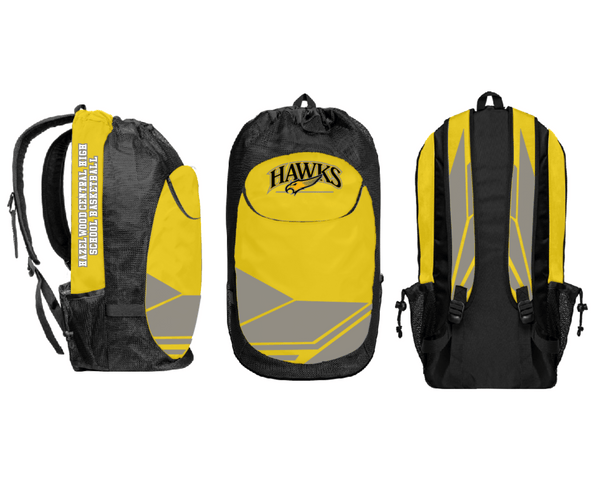 Gear Bag, Hazelwood Central High School Basketball, Women's Basketball, Teamtime, Team time, sublimation, custom sports apparel, team uniforms, spirit wear, spiritwear, sports uniforms, custom shirts, team store, custom team store, fundraiser sports, apparel fundraiser