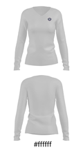 Kenston High School Hockey 94888395 Women's Long Sleeve V-neck Shirt - 20