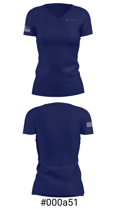 Blessed Virgin Mary School 84924261 Women's Short Sleeve V-neck Shirt - 21
