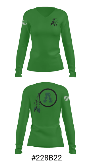 Women's Long Sleeve Vneck Shirt, Avon Central High School Basketball, Women's Basketball, Teamtime, Team time, sublimation, custom sports apparel, team uniforms, spirit wear, spiritwear, sports uniforms, custom shirts, team store, custom team store, fundraiser sports, apparel fundraiser