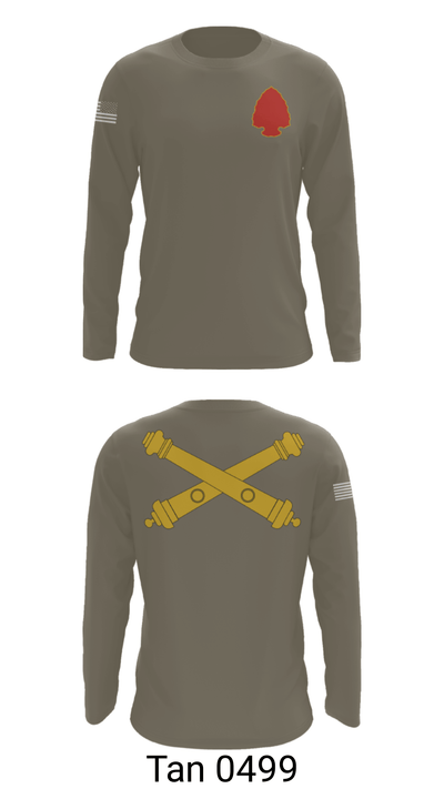 1-109th FA 47038800 Long Sleeve Performance Shirt - 35