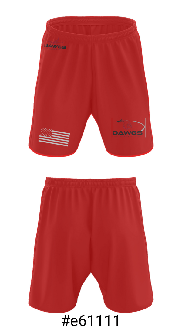 Athletic Shorts With Pockets, Dawgs Aviation, , Teamtime, Team time, sublimation, custom sports apparel, team uniforms, spirit wear, spiritwear, sports uniforms, custom shirts, team store, custom team store, fundraiser sports, apparel fundraiser