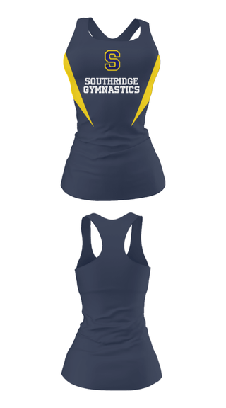 Tank Top, Southridge High School Gymnastics, Spirit Store, Teamtime, Team time, sublimation, custom sports apparel, team uniforms, spirit wear, spiritwear, sports uniforms, custom shirts, team store, custom team store, fundraiser sports, apparel fundraiser