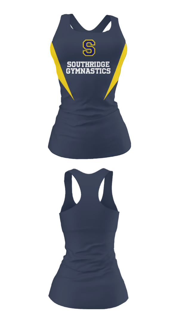 Tank Top, Southridge High School Gymnastics, Spirit Store, Teamtime, Team time, sublimation, custom sports apparel, team uniforms, spirit wear, spiritwear, sports uniforms, custom shirts, team store, custom team store, fundraiser sports, apparel fundraiser