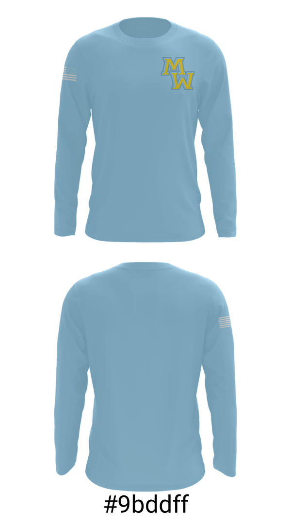 Long Sleeve Performance Shirt, Maine West High School Wrestling, Wrestling, Teamtime, Team time, sublimation, custom sports apparel, team uniforms, spirit wear, spiritwear, sports uniforms, custom shirts, team store, custom team store, fundraiser sports, apparel fundraiser