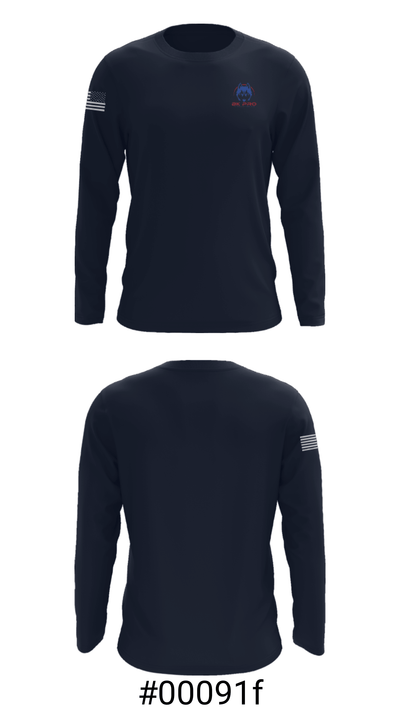 BK Pro TV Mounting LLC 37040038 Long Sleeve Performance Shirt - 18