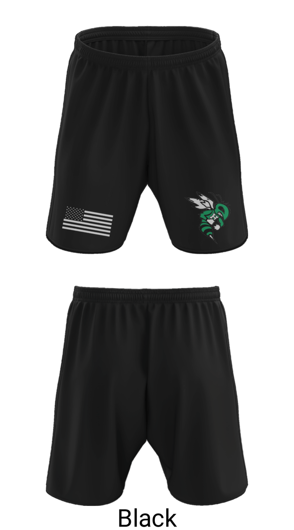 Athletic Shorts With Pockets, Frazee Hornets, Men's Basketball, Teamtime, Team time, sublimation, custom sports apparel, team uniforms, spirit wear, spiritwear, sports uniforms, custom shirts, team store, custom team store, fundraiser sports, apparel fundraiser