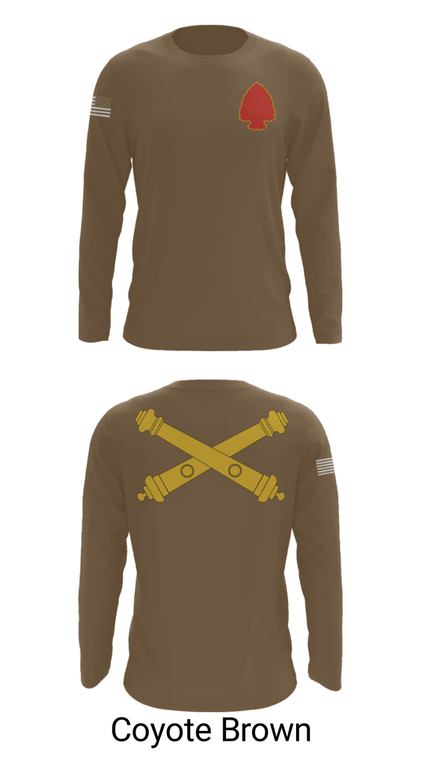 Long Sleeve Performance Shirt, , National Guard, Teamtime, Team time, sublimation, custom sports apparel, team uniforms, spirit wear, spiritwear, sports uniforms, custom shirts, team store, custom team store, fundraiser sports, apparel fundraiser