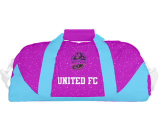 Duffle Bag, United FC, Men's Soccer, Teamtime, Team time, sublimation, custom sports apparel, team uniforms, spirit wear, spiritwear, sports uniforms, custom shirts, team store, custom team store, fundraiser sports, apparel fundraiser