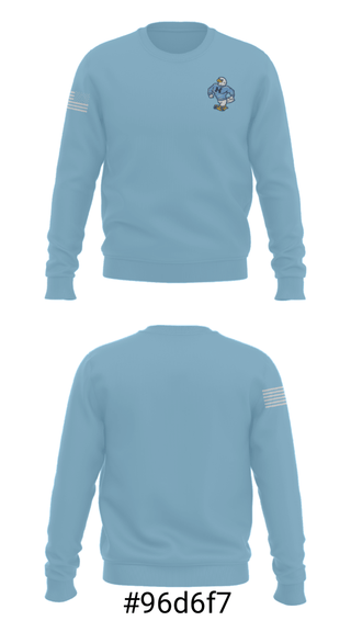 Crew Neck Sweatshirt, Hillcrest High School Basketball, Men's Basketball, Teamtime, Team time, sublimation, custom sports apparel, team uniforms, spirit wear, spiritwear, sports uniforms, custom shirts, team store, custom team store, fundraiser sports, apparel fundraiser
