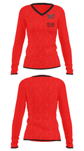 Dover Area High School Wrestling 59527124 Women's Long Sleeve V-neck Shirt - 34