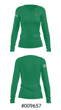 College Lakes Elementary School 47485354 Women's Long Sleeve V-neck Shirt - 20