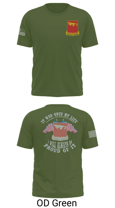 Alpha Battery 1st Battalion 75th Field Artillery 73323132 Short Sleeve Performance Shirt - 30