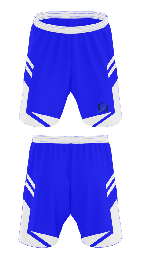 Athletic Shorts With Pockets, Dana Hall School Basketball, Women's Basketball, Teamtime, Team time, sublimation, custom sports apparel, team uniforms, spirit wear, spiritwear, sports uniforms, custom shirts, team store, custom team store, fundraiser sports, apparel fundraiser