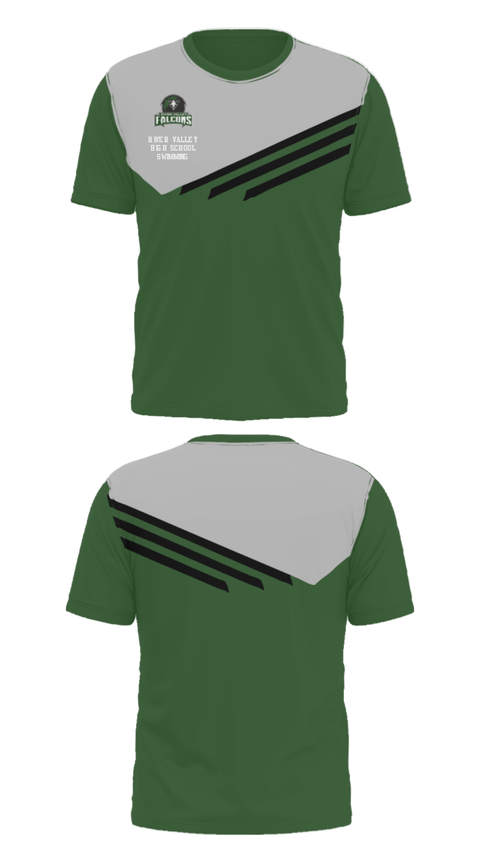 Short Sleeve Performance Shirt, River Valley High School Swimming, Swimming, Teamtime, Team time, sublimation, custom sports apparel, team uniforms, spirit wear, spiritwear, sports uniforms, custom shirts, team store, custom team store, fundraiser sports, apparel fundraiser