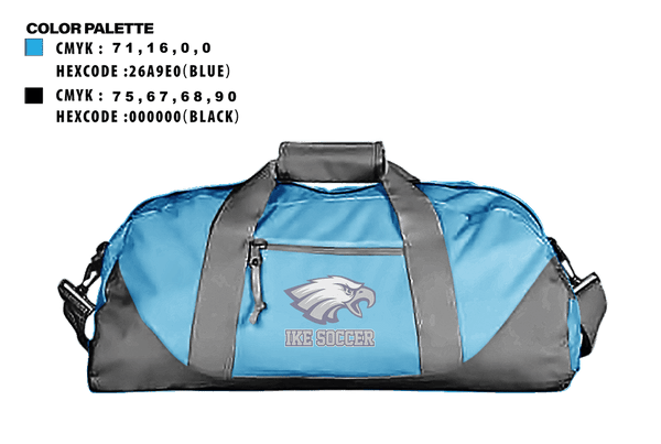Duffle Bag, IKE, Men's Soccer, Teamtime, Team time, sublimation, custom sports apparel, team uniforms, spirit wear, spiritwear, sports uniforms, custom shirts, team store, custom team store, fundraiser sports, apparel fundraiser