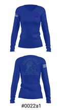Cherryfield Elementary School 53264844 Women's Long Sleeve V-neck Shirt - 20