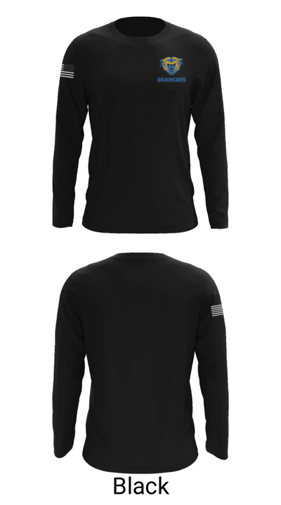 Battle Creek Central High School Wrestling 6535887 Long Sleeve Performance Shirt - 11