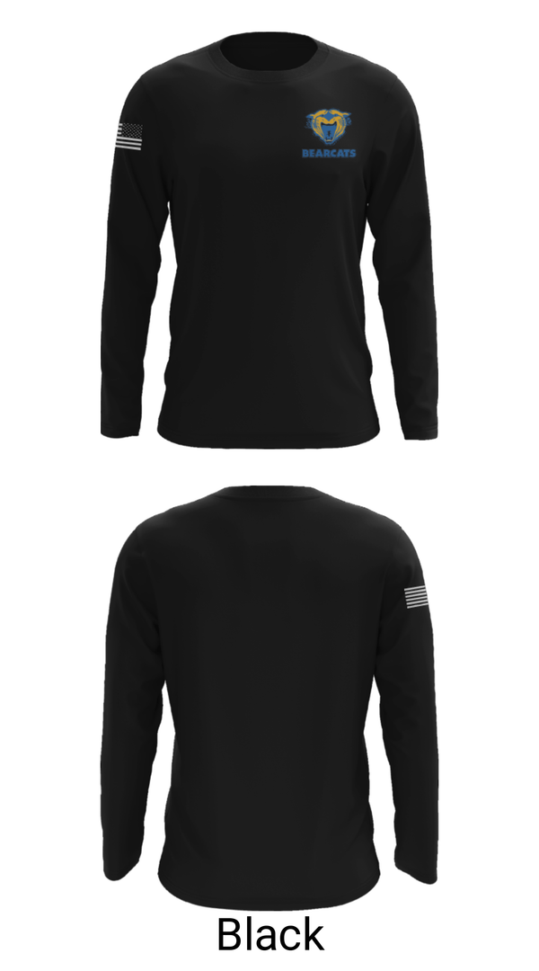 Long Sleeve Performance Shirt, Battle Creek Central High School Wrestling, Wrestling, Teamtime, Team time, sublimation, custom sports apparel, team uniforms, spirit wear, spiritwear, sports uniforms, custom shirts, team store, custom team store, fundraiser sports, apparel fundraiser