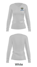 Battle Creek Central High School Wrestling 6535887 Women's Long Sleeve V-neck Shirt - 6